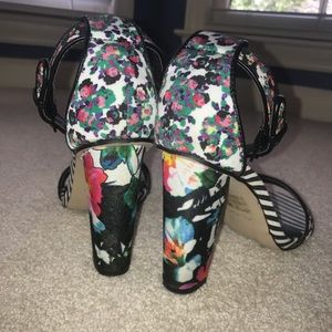 Strappy heels